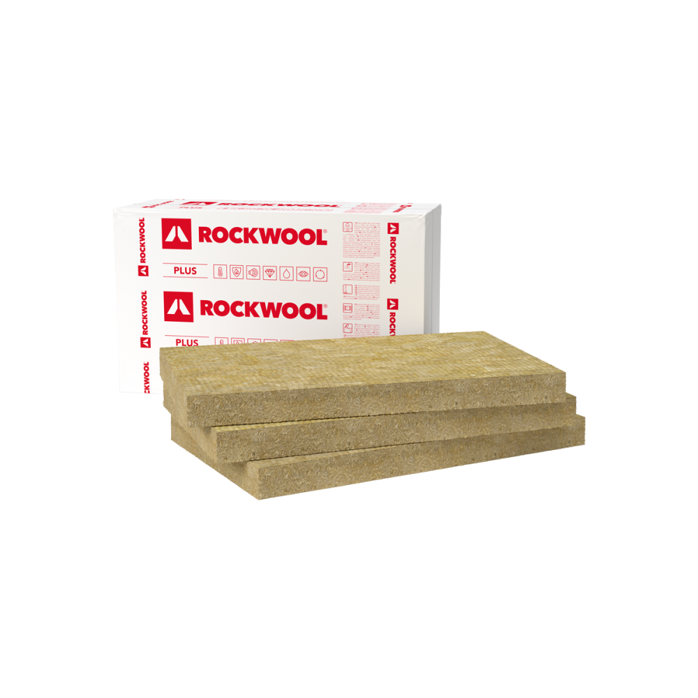 Stone wool slabs Rockwool Rockmin Plus | Stone wool